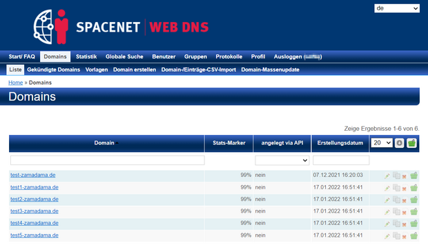 Domains