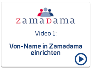 Hilfsvideo mit dem Titel ‚Von-Name in Zamadama einrichten