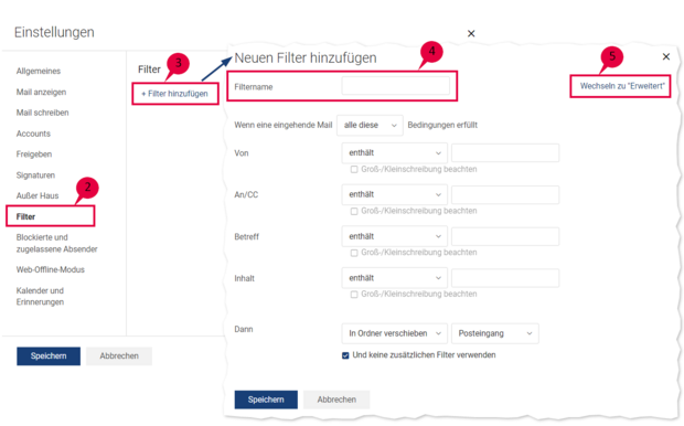 Schritt-für-Schritt-Anleitung zum Hinzufügen eines Filters